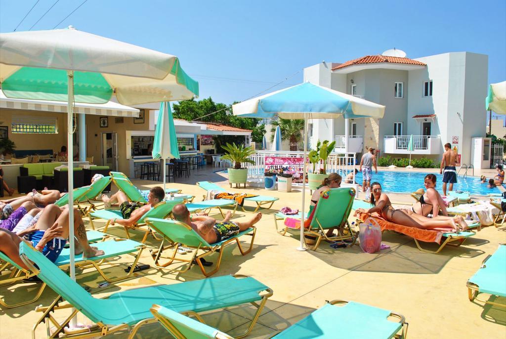 מאליה Melissa Apartments, Studios & Suites מראה חיצוני תמונה