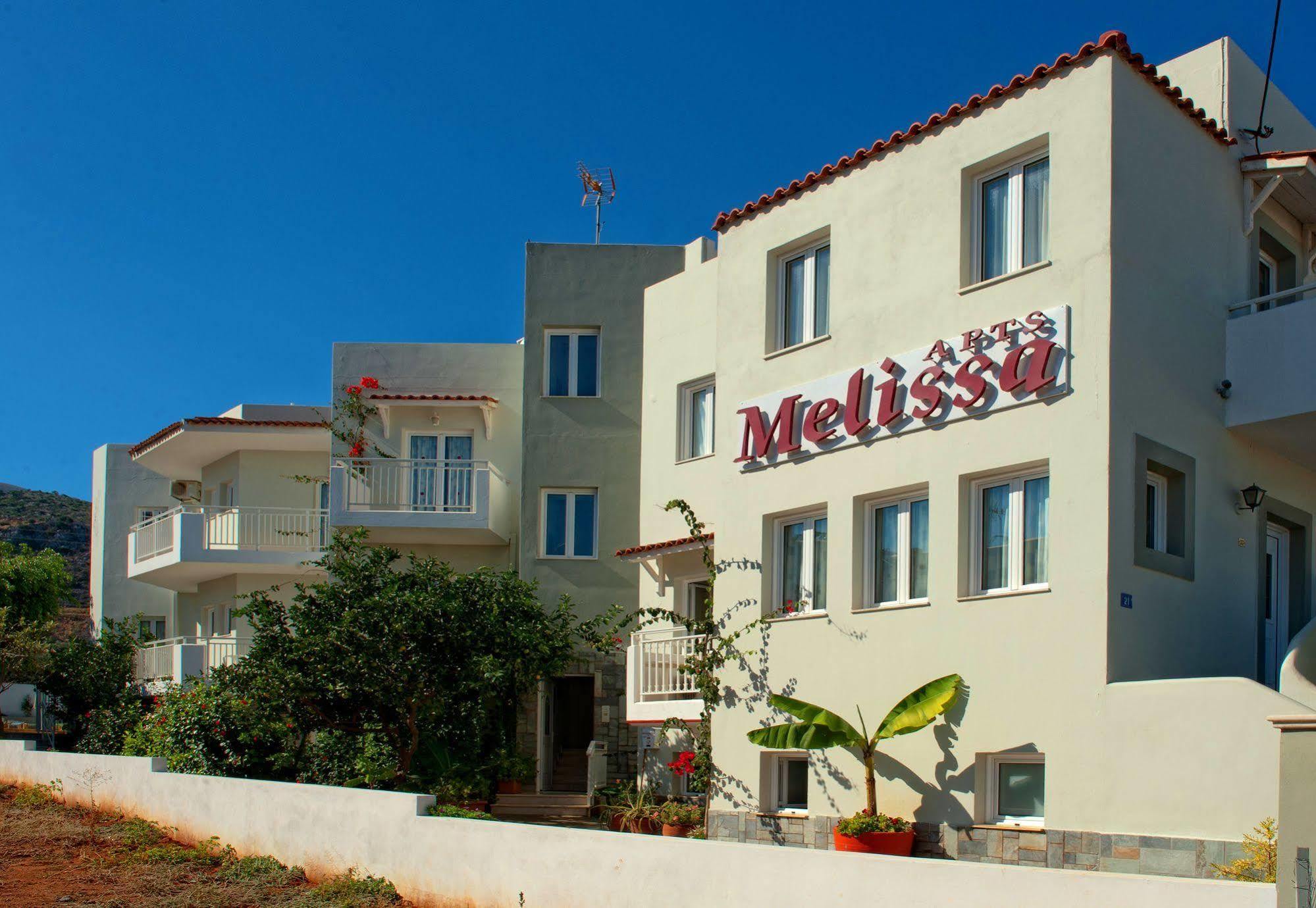 מאליה Melissa Apartments, Studios & Suites מראה חיצוני תמונה
